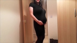 Pregnant 7 Months CD TV Fantasy Busty Yolana Demontfort