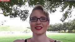 Preggo Casey at the Battle of the Nations Memorial