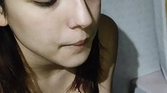 My best friend’s pregnant teen girlfriend sucks my cock